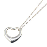 ティファニー オープンハート ネックレス シルバー SV925 シルバー レディース TIFFANY&Co. 【中古】